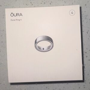 Silver OURA ring Gen 4 Size 4
